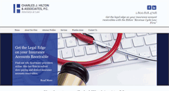 Desktop Screenshot of cjhiltonlaw.com